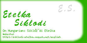 etelka siklodi business card